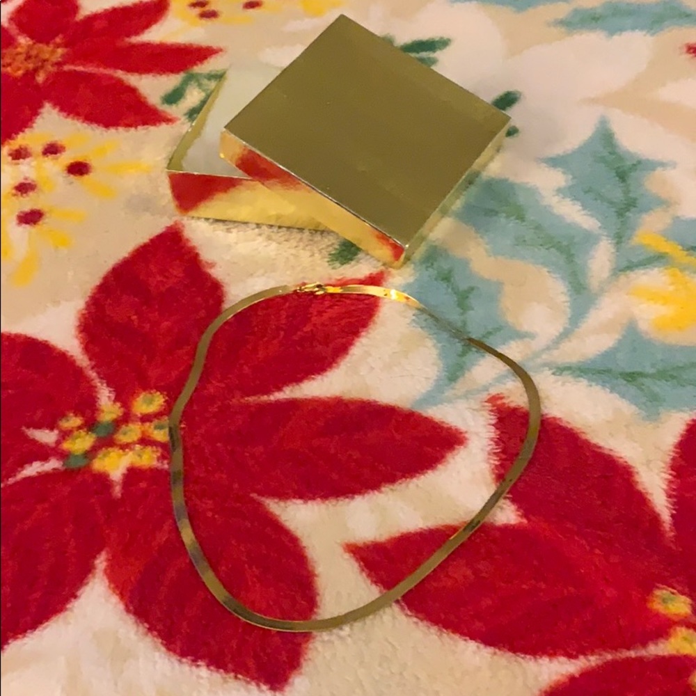 Gorgeous Italian 10k gold necklace